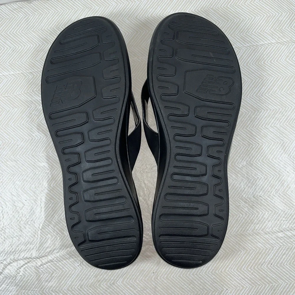 New‎ Balance Men's Sandals Size 12 Black SMT340K1 Comfort Casual Beach Pool